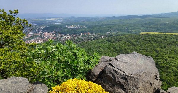 Z města na kopec - České středohoří