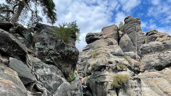 Schluchtwand